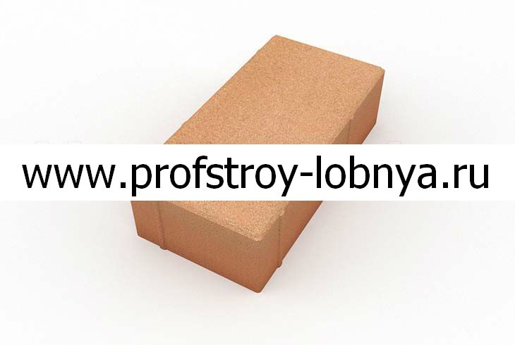 Брусчатка 200x100x60. Оранжевый