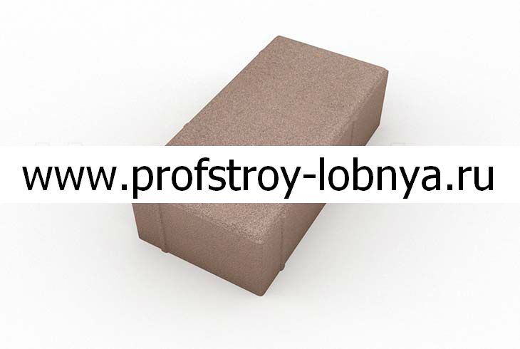 Брусчатка 200x100x60. Бежевый